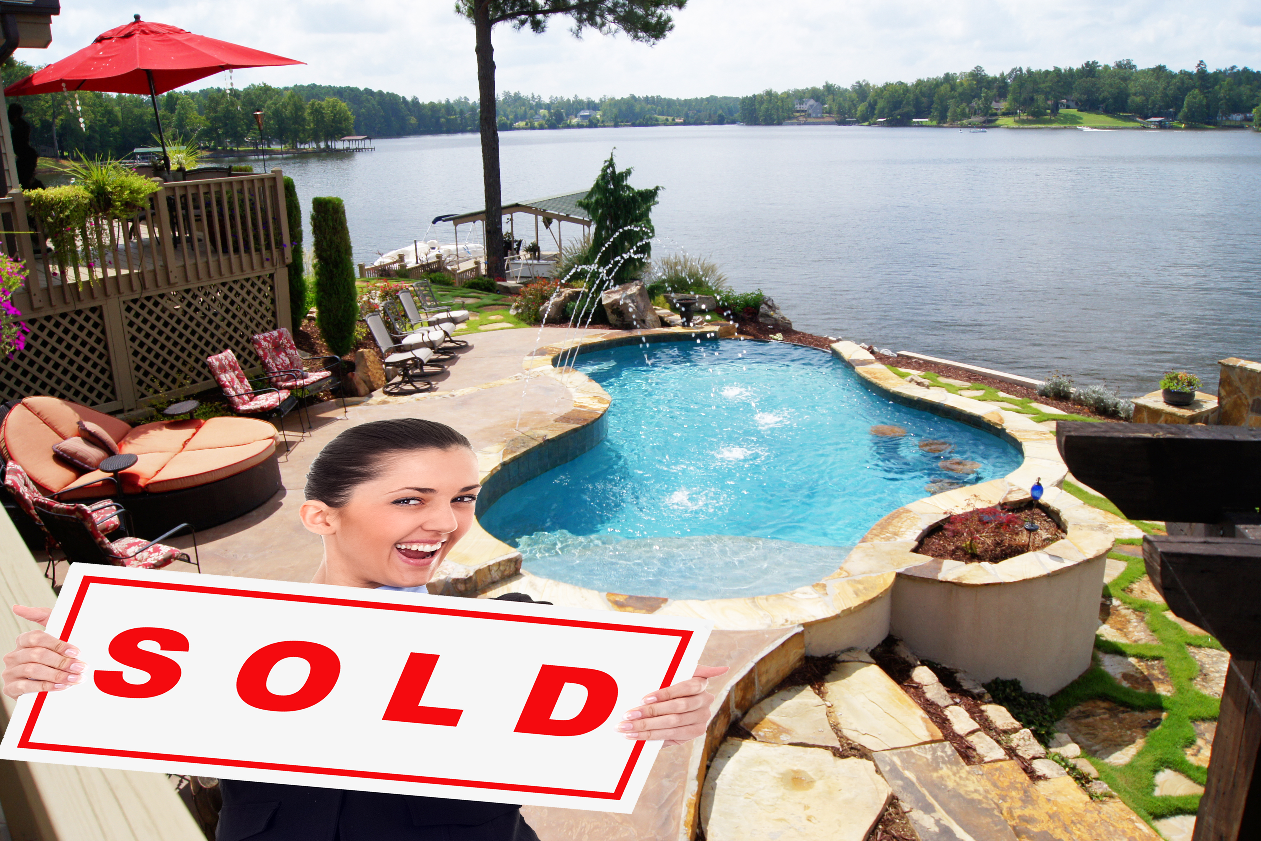 Lake House SOLD agent